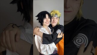 Sasuke & Naruto Cosplay ft. @allthepotsnpans as Naruto #naruto #cosplay