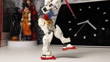 400 photos in 2 days for 10 seconds of Gundam original stop-motion animation