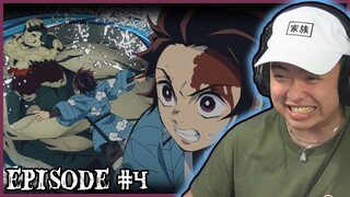 TANJIRO VS HAND DEMON!! || THE FINAL SELECTION || Demon Slayer Episode 4 Reaction