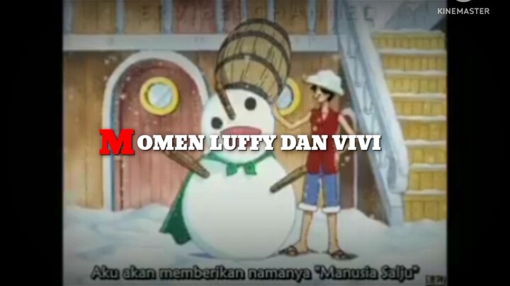Momen Luffy dan Vivi