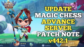 UPDATE TERBARU MAGIC CHESS DI ADVANCE SERVER PATCH NOTE v442.1 - Magic Chess Gogo