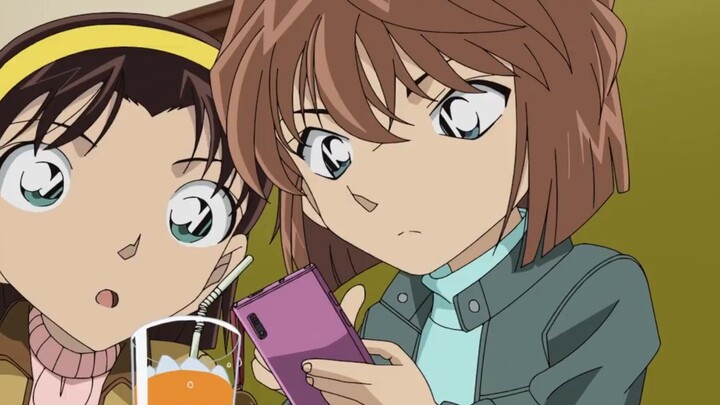 [Detective Conan] Ran, Huihara, and Sato actually wear eye-catching ninja costumes to investigate ni
