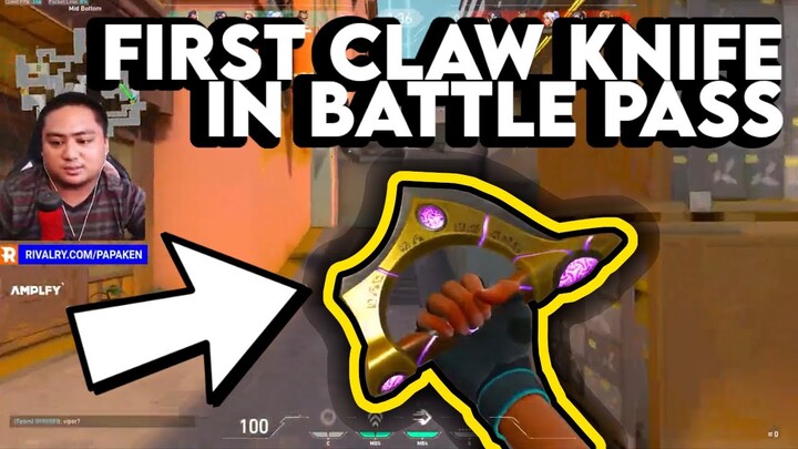 FIRST CLAW KNIFE IN BATTLE PASS