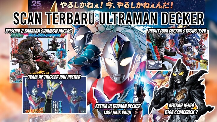 TEAM UP YANG PALING DINANTIKAN !! IGNIS GIMANA KABAR ? - Bahas Scan Terbaru Ultraman Decker
