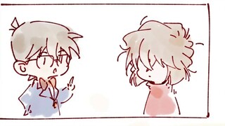 【FM10】Ah, oh, famous scene: Conan and Ai’s teaching scene PS: The cousin eavesdropped on the scene