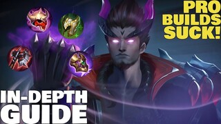 YU ZHONG: Real Best Build // Top Globals Items Mistake // Mobile Legends