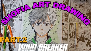 DRAWING ANIME WIND BREAKER part.2