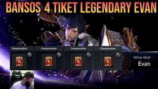 Bansos Terbaik 4 Tiket Legendary Evan, Kompensasi Rework FE & Check in Error | Seven Knights 2