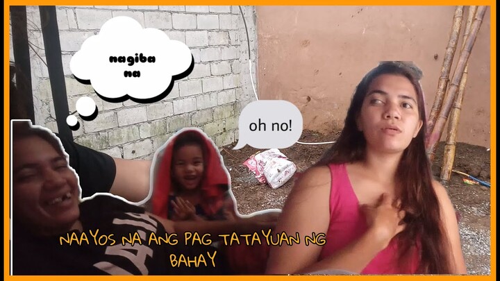 DUMATING NA ANG BIRTHDAY BANNER AND BALLOON NI JINO/ NAAYOS NA ANG PAGTATAYUAN NG BAHAY