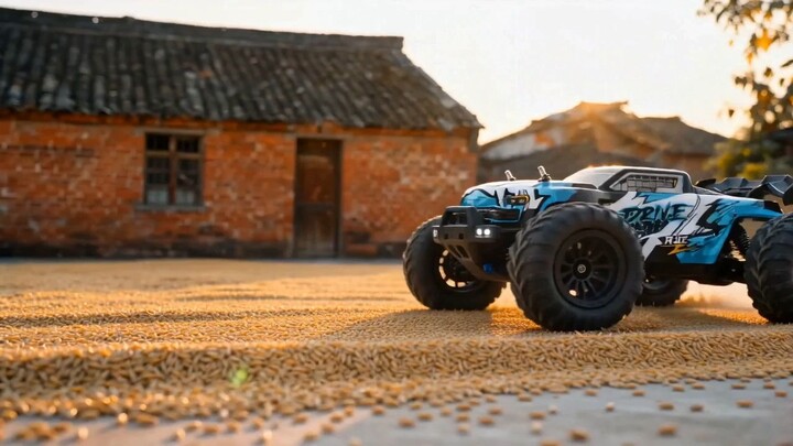 When I grow up, I will introduce my grandfather to rc car