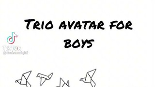 trio avatar for boys