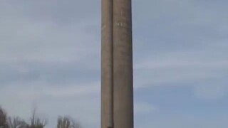 demolishing the silo