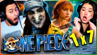 ONE PIECE 1x7 Reaction & Review! | "THE GIRL WITH THE SAWFISH TATTOO" | Netflix Live Action
