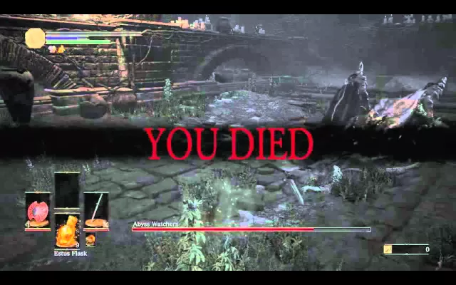 หัวร้อนแค่ไหน ถามใจเธอดูวว์ Dark souls III Abyss watchers 2nd rage quit
