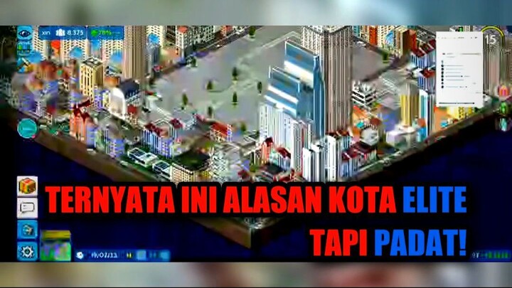 🏙️ TERNYATA INI ALASAN KOTA ELITE TAPI PADAT!