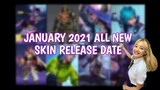 Mobile Legends Heroes All new upcoming skins release date | January 2021 All new skins