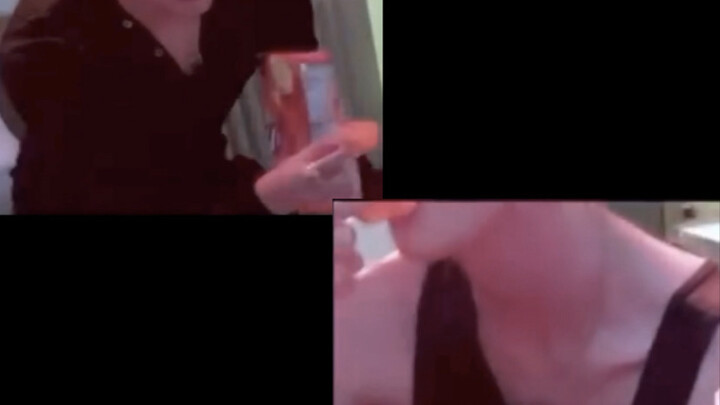 You tell me this is just casually munching on chips? // Mink velvet