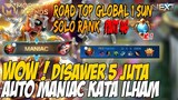 PART #46 WOW !!! DISAWER 5.000.000 KATA ILHAM HARUS KASIH MANIAC BOZ GG GAMING GA BOZ ?