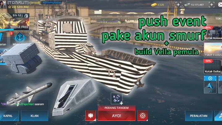 MODERN WARSHIP|| push event? event apa?