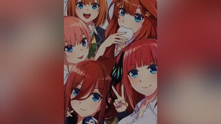 Liệu "năm nàng dâu" có cháy phố như lời đồn🤔😁animexuhuong anime gotoubunnohanayomeseason2 istukinakano mikunakano ninonakano ichikanakano yotsubanakano
