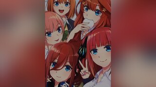 Liệu "năm nàng dâu" có cháy phố như lời đồn🤔😁animexuhuong anime gotoubunnohanayomeseason2 istukinakano mikunakano ninonakano ichikanakano yotsubanakano