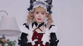 Gaya lolita pelayan untuk musim gugur dan dingin