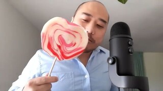 ASMR Lollipop & Whip Cream 🍭 Mouth Sounds & Licking 🍭