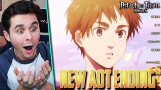 "WOW SO BEAUTIFUL" Attack on Titan Season 4 Part 2 Ending REACTION (A Child of Evil)