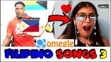 ðŸ‡µðŸ‡­Filipino Tagalog And OPM Songs In English (Omegle Singing Reactions) # 4