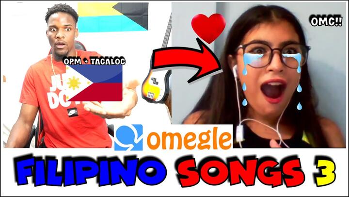 🇵🇭Filipino Tagalog And OPM Songs In English (Omegle Singing Reactions) # 4