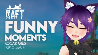 COCO - RAFT Funny Moments ❀ VTUBER ID EN