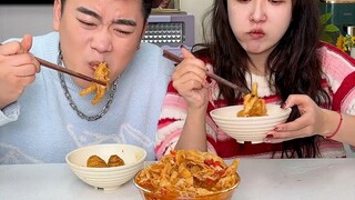 #Kaki ayam tanpa tulang lemon Binbin sebenarnya takut dengan lukisan cat minyak yang bergerak #Baran