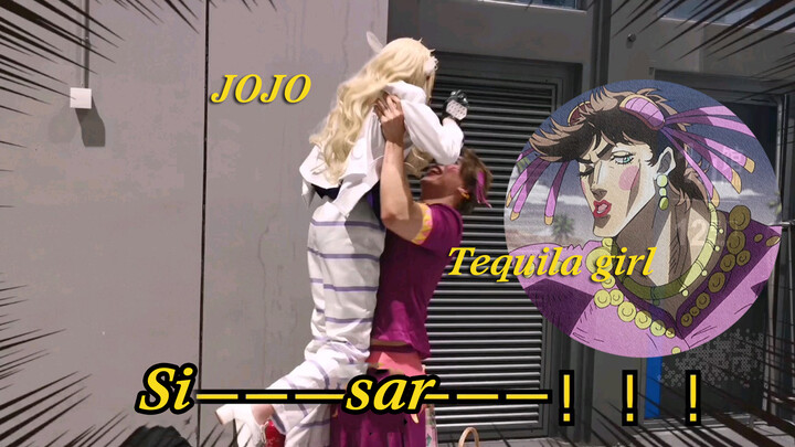 [Cosplay] JOJO - Cosplay màn giả gái của Joseph Joestar siêu hài