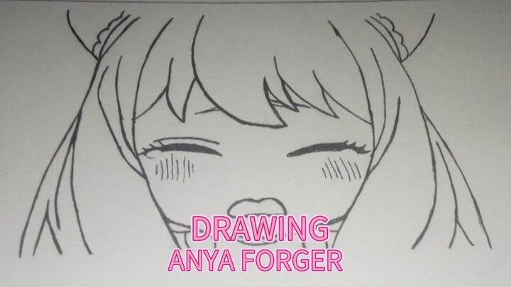 drawing Anya forger