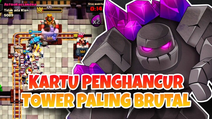 KARTU PENGHANCUR TOWER PALING BRUTAL - Clash Royale