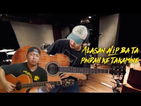AKHIRNYA ALIP BA TA UPGRADE GITAR KE TAKAMINE EF508KC TERBARU KERISPATIH  ALIPBATA REACTION