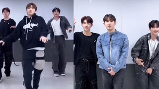 碗昼合体！章昊&成韩彬和姜丹尼尔、金在奂一起跳Smoke