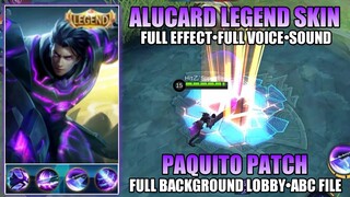 ALUCARD LEGEND SKIN SCRIPT + BACKUP FILE | ABC FOLDER - MOBILE LEGENDS