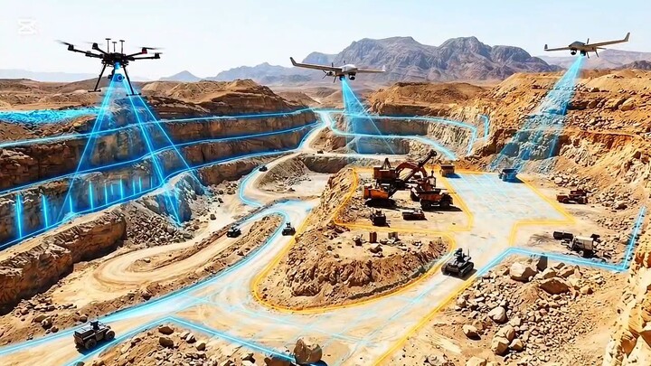 AI TRANSFORMS AN ABANDONED QUARRY INTO A FUTURE CITY 🤯 | 2075