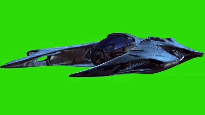 ฟุตเทจฉากเขียวเอฟเฟกต์ยานอวกาศ