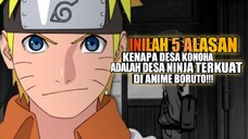 5 Alasan Kenapa Desa Konoha Menjadi Desa Terkuat Dalam Anime Boruto