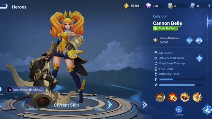 Cannon belle skills #tutorial