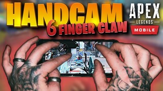 6 FINGER CLAW HANDCAM GAMEPLAY - Apex Legends Mobile