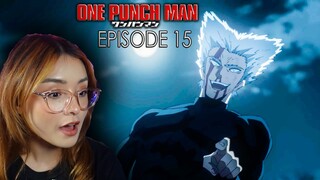 GAROU IN ACTION!! The Hunt Begins 💗 | One Punch Man ワンパンマン Episode 15