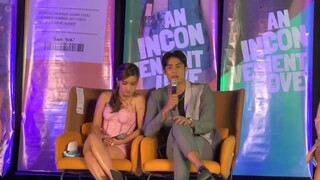 Belle Mariano and Donny Pangilinan tinanong kung paano mainlove