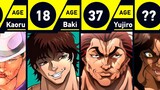 Age Comparison of Baki Characters