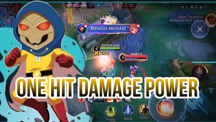 ONE HIT DAMAGE POWER