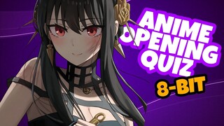 ANIME OPENING QUIZ -  ( 50 Openings ) - 8-BIT EDITION