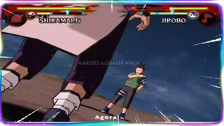 SHIKAMARU KECIL VS JIROBO - NARUTO ULTIMATE NINJA 6 ANDROID GAMEPLAY