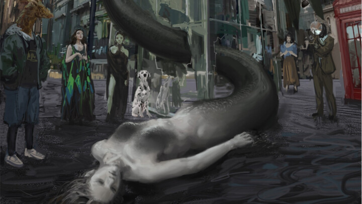 好久不见 美人鱼更新啦！